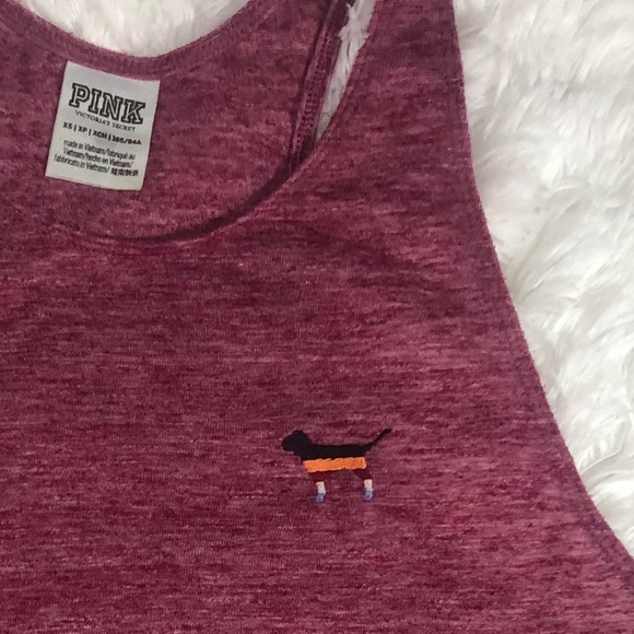 3/$30 VS PINK mauve racerback tank - Picture 2 of 3